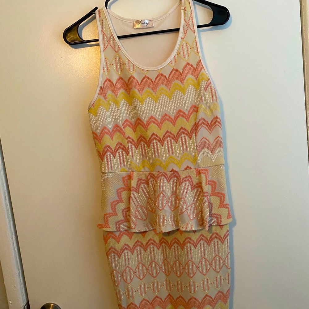 Freeway Peplum Dress